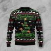 Dachshund Through Snow Grreen Ugly Christmas Sweater, Jumper - Fanshubus