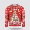 Funny Corgi Merry Corgmas Ugly Christmas Sweater, Jumper - Pet Lover Christmas Sweater - Fanshubus
