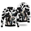 Funny Cow Ugly Christmas Sweater, Jumper For Men & Women - Fanshubus