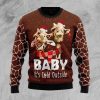 Funny Giraffe Ugly Christmas Sweater, Jumper For Men & Women Adult - Fanshubus