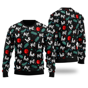 Funny Santa Laughing Merry Christmas Ugly Christmas Sweater, Jumper For Men &amp; Women Adult - Fanshubus
