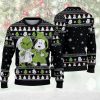 Grinch And SNP Cosplay Ugly Sweater| Woolen Sweater Christmas Gift For Holiday| Friends Ugly Christmas Sweater, Jumper - Fanshubus