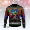 Hippie Peace Love Ugly Christmas Sweater, Jumper- Fanshubus