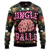 Jingle Balls Ugly Christmas Sweater, Jumper For Men And Women - Fanshubus