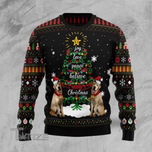 Labrador Retriever Ugly Christmas Sweater, Jumper- Fanshubus