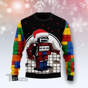 Lego Hohoho Ugly Christmas Sweater, Jumper- Fanshubus