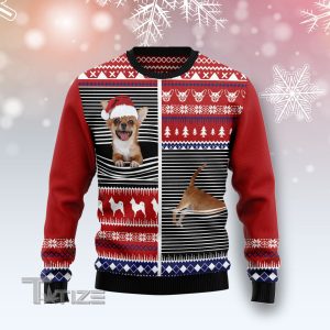 Lovely Chihuahua Ugly Christmas Sweater, Jumper- Fanshubus