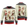 Nine Ladies Dancing Sexy Christmas Ugly Christmas Sweater, Jumper For Men & Women - Fanshubus