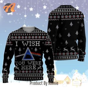 Pink Floy I Wish You Were Here Ugly Christmas Sweater, Jumpers - Fanshubus