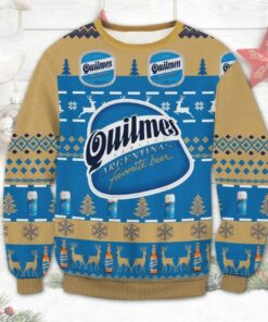 Quilmes Beer Argentina Ugly Christmas Sweater, Jumpers - Fanshubus