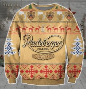 Radeberger Pilsner Beer Ugly Christmas Sweater, Jumpers - Fanshubus
