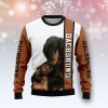 Rescued Dachshund Ugly Christmas Sweater, Jumper For Men And Women - Fanshubus