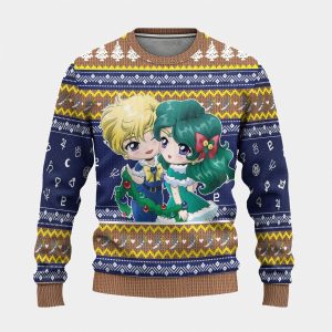 Sailor Moon Anime Sailor Uranus Ugly Christmas Sweater, Jumper - Fanshubus