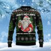 Santa Claus No Laws When You Drink Claus Ugly Christmas Sweater, Jumper Gift - Fanshubus