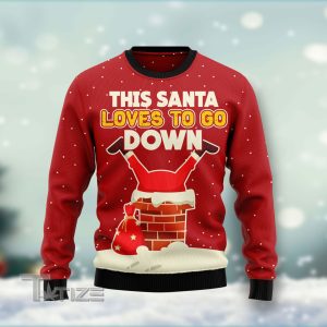 Satan Claus Ugly Christmas Sweater, Jumper- Fanshubus