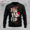 Sloth Ho Ho Ho Ugly Christmas Sweater, Jumper - Best Xmas Gifts - Dog Memorial Gift - Fanshubus