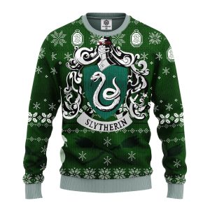 Slytherin House Harry Potter Team Ugly Christmas Sweater, Jumper - Fanshubus