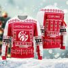 Snowy Chick-Fil-A Ugly Christmas Sweater, Jumpers - Fanshubus
