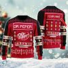 Snowy Dr Pepper Ugly Christmas Sweater, Jumpers - Fanshubus