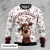 So Cute Little Reindeer Merry And Bright Gift For Christmas Ugly Christmas Sweater, Jumper - Fanshubus
