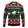 Time Plan For Christmas Horse Racing Ugly Christmas Sweater, Jumper - Fanshubus