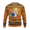 Zenitsu Demon Slayer Anime Ugly Christmas Sweater, Jumper Custom Sweatshirt Apparel - Fanshubus