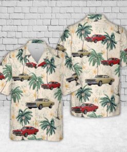 1972 Plymouth Duster Hawaiian Shirt