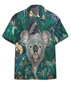 3D Hawaiian Koala Shirt- For men and women - Fanshubus