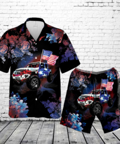 4th Of July Hawaiian Shirt(2)- For men and women - Fanshubus