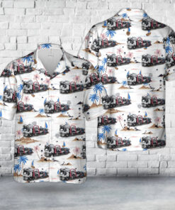 Car Carrier Truck Hawaiian Shirt