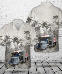 J2043 Austin K2 RAF Ambulance Hawaiian Shirt