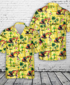 KX057-4 ( 5.5T Mini excavator) Hawaiian Shirt