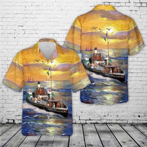 PS Kingswear Castle Hawaiian Shirt