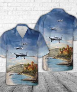 Rockwell Commander 112TCA Airplane Hawaiian Shirt