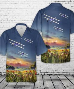 Stearman PT-17 Model aeroplane Hawaiian Shirt