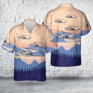 U.S. Marine Corps Bell AH-1W Super Cobra (209) Hawaiian Shirt