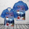 US Air Force Northrop Grumman B-21 Raider Christmas Hawaiian Shirt