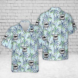 US Army 1st Battalion 64th Armored Regiment Hawaiian Shirt