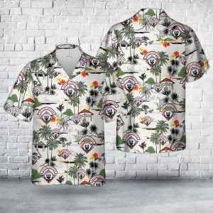 US Army Mississippi Army National Guard 41st Army Band Hawaiian Shirt
