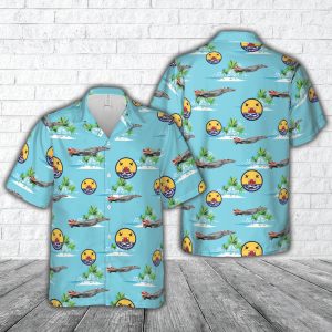US Navy F-4B Phantom II of VF-111 'Sundowners' Hawaiian Shirt