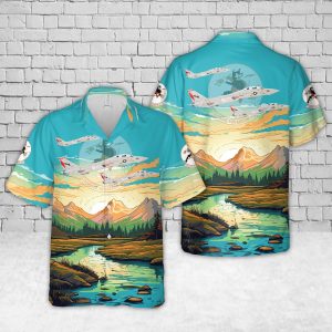 US Navy VF-191 (1986-1988) Satan's Kittens F-14A Tomcat Hawaiian Shirt