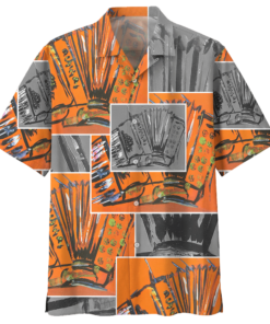 Accordion Hawaiian Shirt (1)- For men and women - Fanshubus