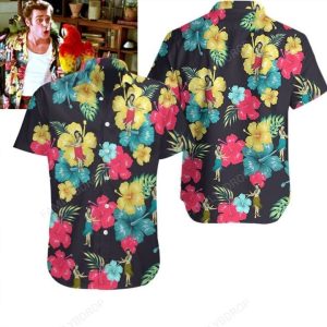 Ace Ventura Jim Carrey Summer Hawaiian Shirt- For men and women - Fanshubus