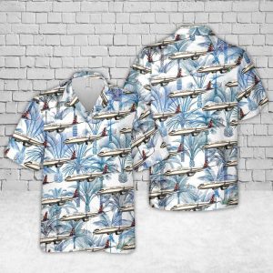 Airlines Neo Flower Livery Hawaiian Shirt- For men and women - Fanshubus