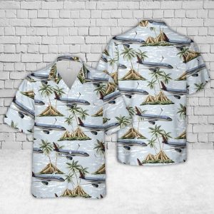 Airlines Neo Flower Livery Tropical Hawaiian Shirt- For men and women - Fanshubus