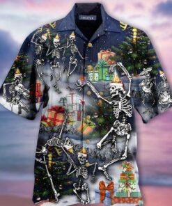 All My Skeletons Out For Dancing Hawaiian Shirt- For men and women - Fanshubus