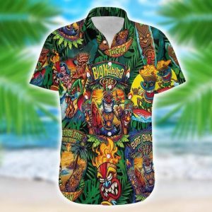 Aloha Shirts Tiki Crew Hawaiian Shirt | For Men &amp; Women | Adult |- For men and women - Fanshubus