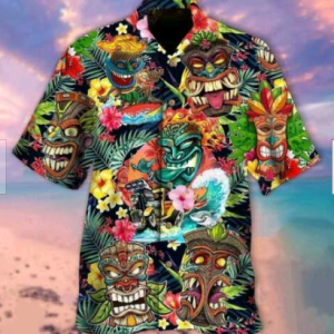 Aloha Tiki Awesome Summer Hawaiian Shirt - For Men and Women Fanshubus