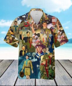 Amazing Boy Scout Of America Hawaiian Shirt- For men and women - Fanshubus