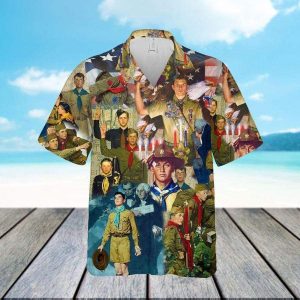Amazing Boy Scout Of America Hawaiian Shirt- For men and women - Fanshubus